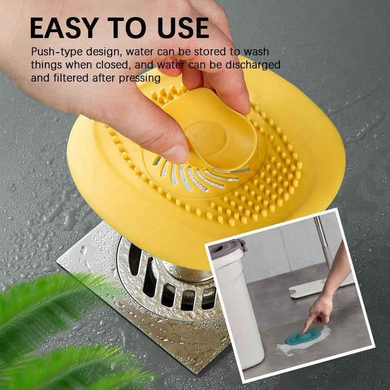 Bathroom Washbasin Drain Hair Catcher Irregular Pattern Bath Stopper Plug Sink Strainer Filter Kitchen